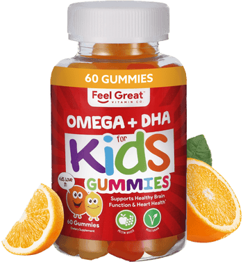 4 Pack Kids Omega DHA Gummy Vitamins Kids Neato 
