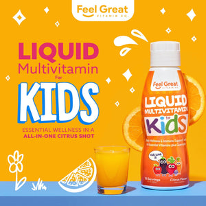 Kids Daily Boost Liquid Multivitamin (30 Day) Kids feelgreat365 