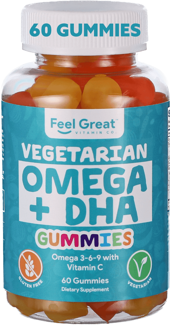 Vegetarian Omega + DHA Gummies