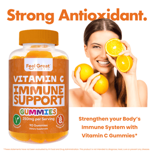 Vitamin C Gummies for Adults Gummies feelgreat365 