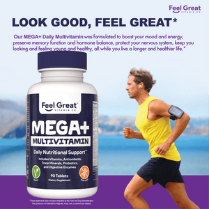 Whole Food Mega+ Multivitamin Vitamins feelgreat365 